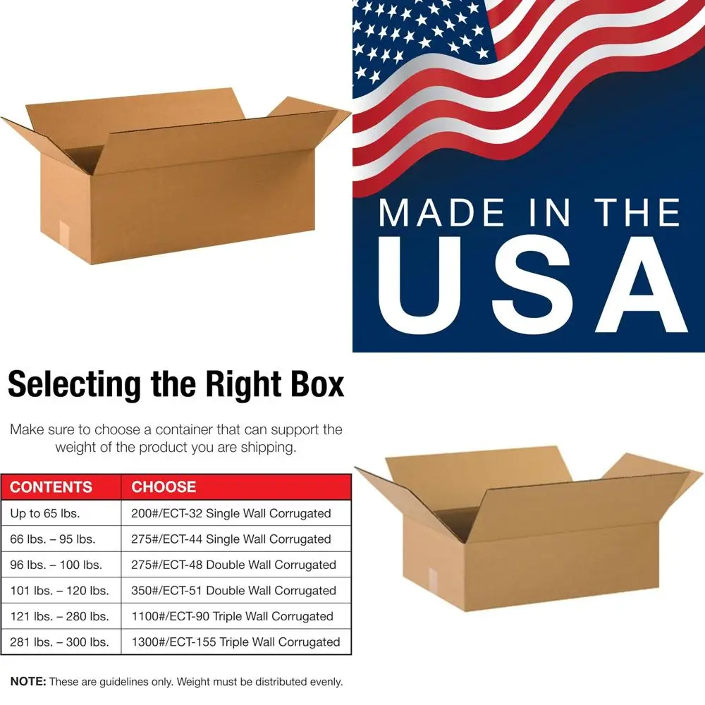 Гофрированные плоские коробки 22x10x6 дюймов, упаковка из 25 шт., транспортировочная упаковка, движущиеся коробки для хранения для домашнего или делового использования