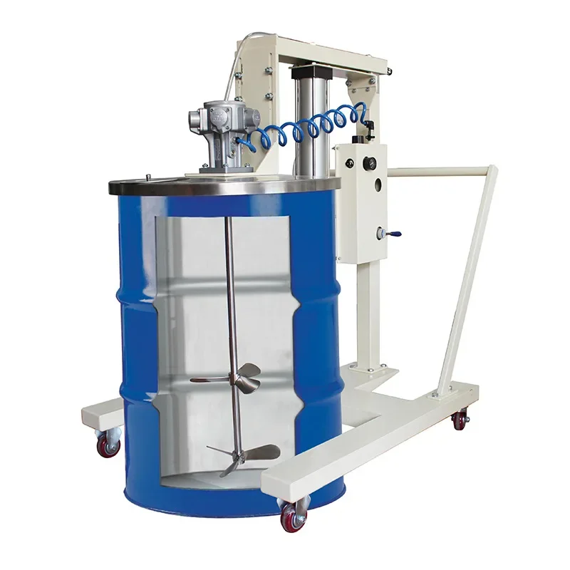 Mezclador de elevación neumática recubrimiento de pintura al vacío