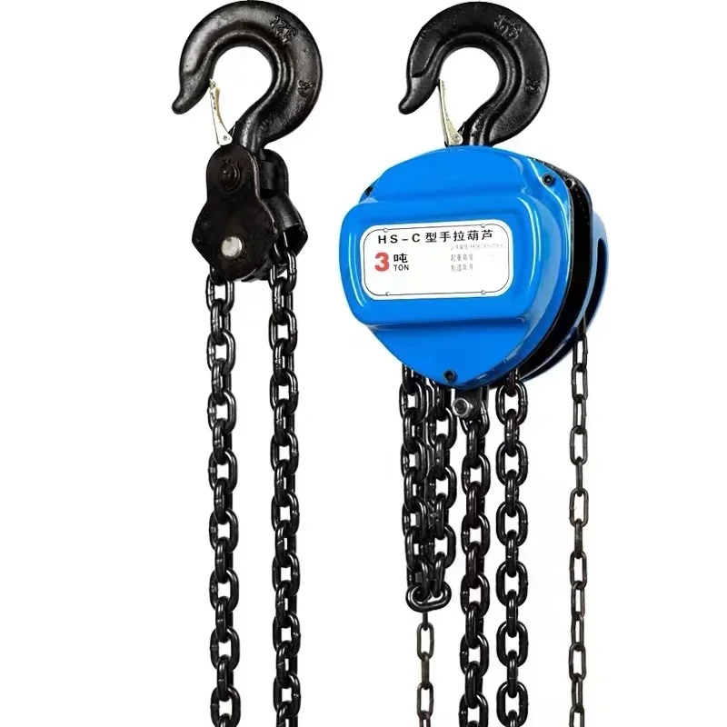 Manufacturer Custom Anti Slip Bolt Hand Chain Block Manual Hoist For Mining