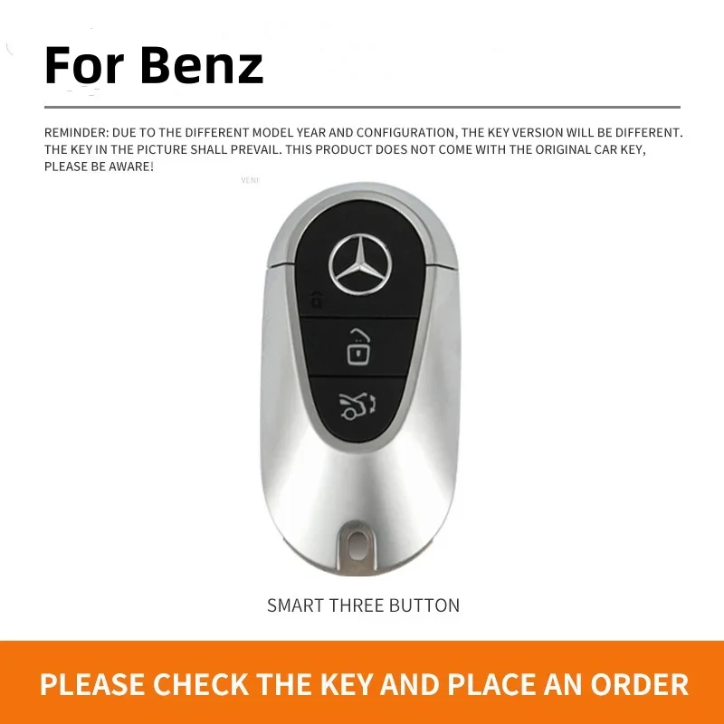 TPU Car Remote Key Case Cover Shell Protector Fob For Mercedes Benz C E S Class GLC W206 W223 W214 E300 C260 C300 S450 S500 S400