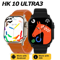 New Origina HK10 ULTRA 3 Smartwatch Men 4G ROM ChatGPT NFC Compass HK9 ULTRA2 MAX Upgrade Watches Sports BT Call Smart Watch Men