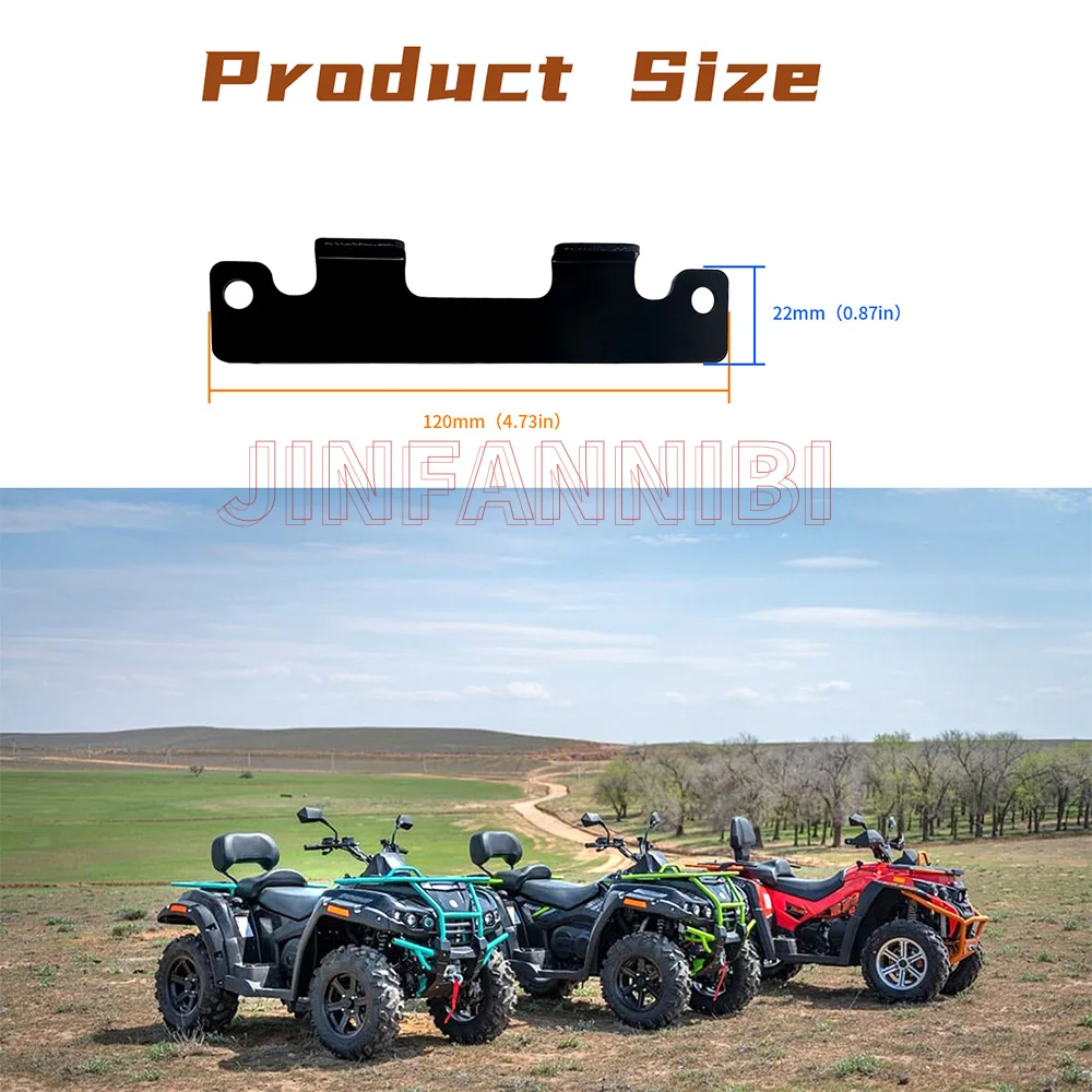 For Yamaha Rhino 450 YXR450 2006 2007 2008 2009 Rhino 660 YXR660 2004-2007 Tail Gate Tailgate Hinge Plates and Screws