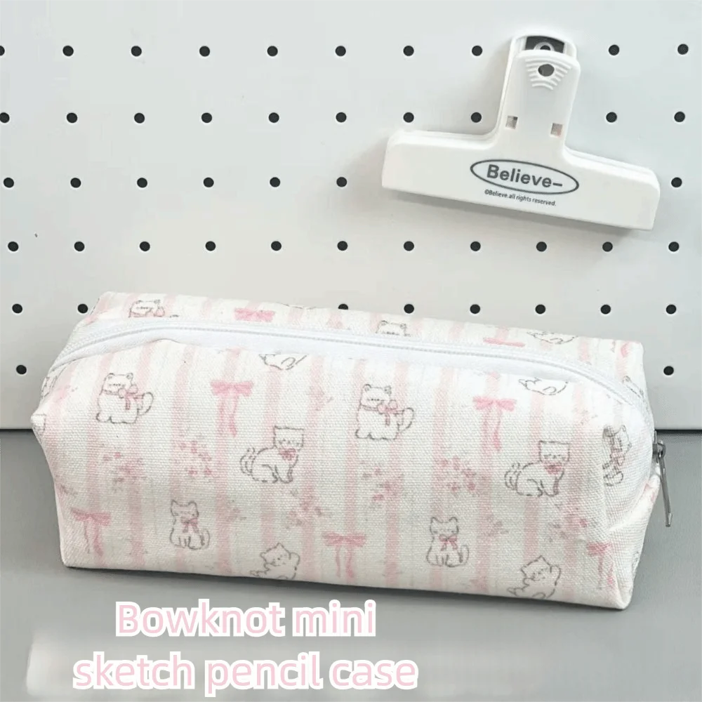 عالية الجودة القوس القط القلم حقيبة سعة كبيرة متعددة الوظائف مقلمة حقيبة التخزين هدية