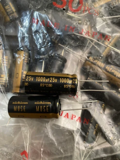 

10pcs/lot Original Japan nichicon MUSE KZ series 85c fever capacitor audio aluminum electrolytic capacitor free shipping