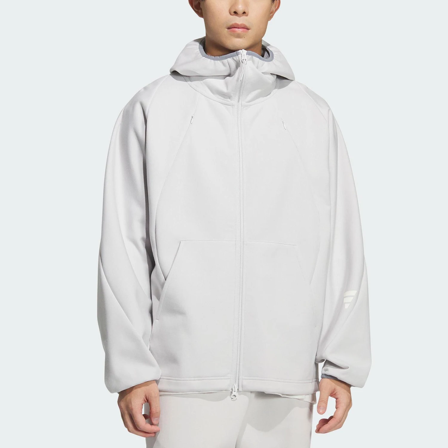 

Оригинальная мужская функциональная ветровка с капюшоном Adidas Trefoil KC6077