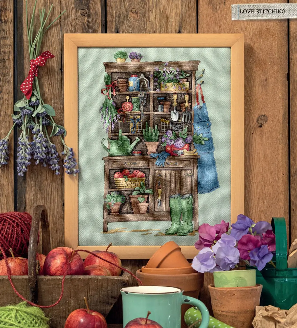 Gardening cabinets 31-42 Canvas Cross Stitch Embroidery Set Hobby Magic Room Decor Design A Bustling City Rainy Street 