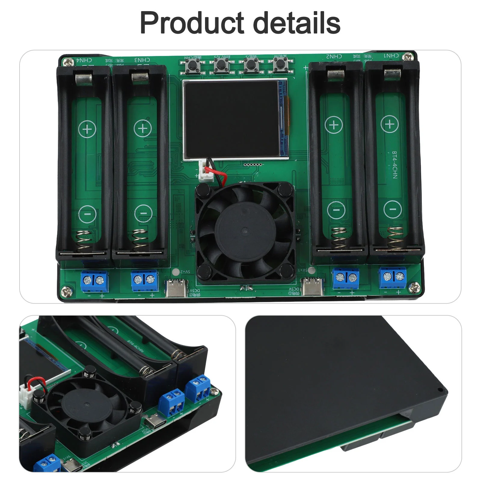 

Hoom Kitchen Measuring Module Battery Tester Status Indication Voltage Cumulative Energy Current Digital Display