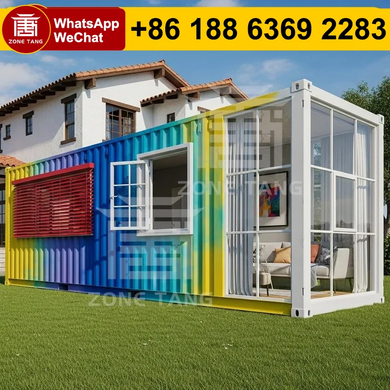 

Moisture Proof Prefabricated Manufacturers Custom Interiors Modular Homes Mobile Office Flat Pack Home Premade Houses Detachable