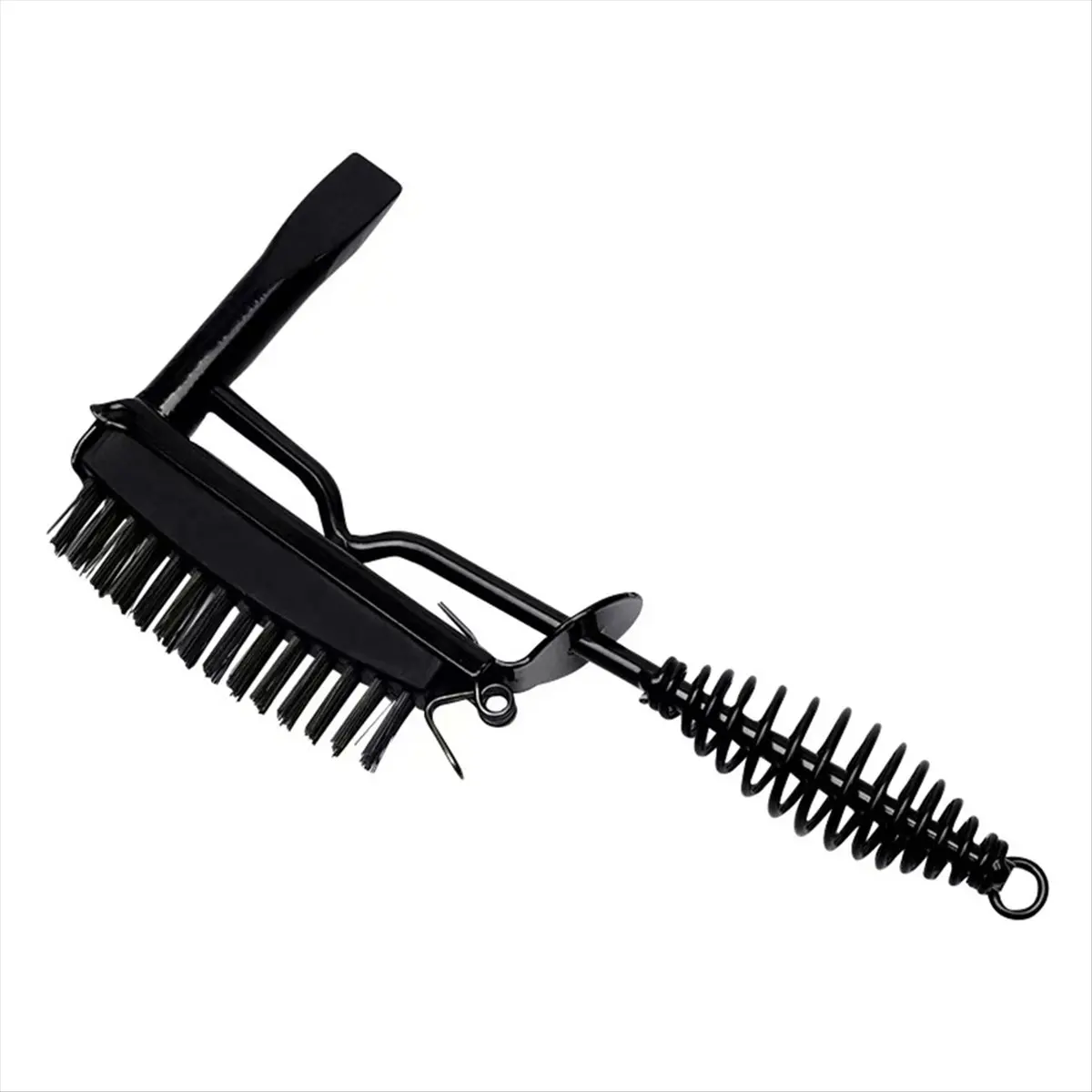 X16A Hot Spring Handle Brush Welding Hammer for Household Use, Knocking Slag, Welding Slag, Rust Removal Hammer
