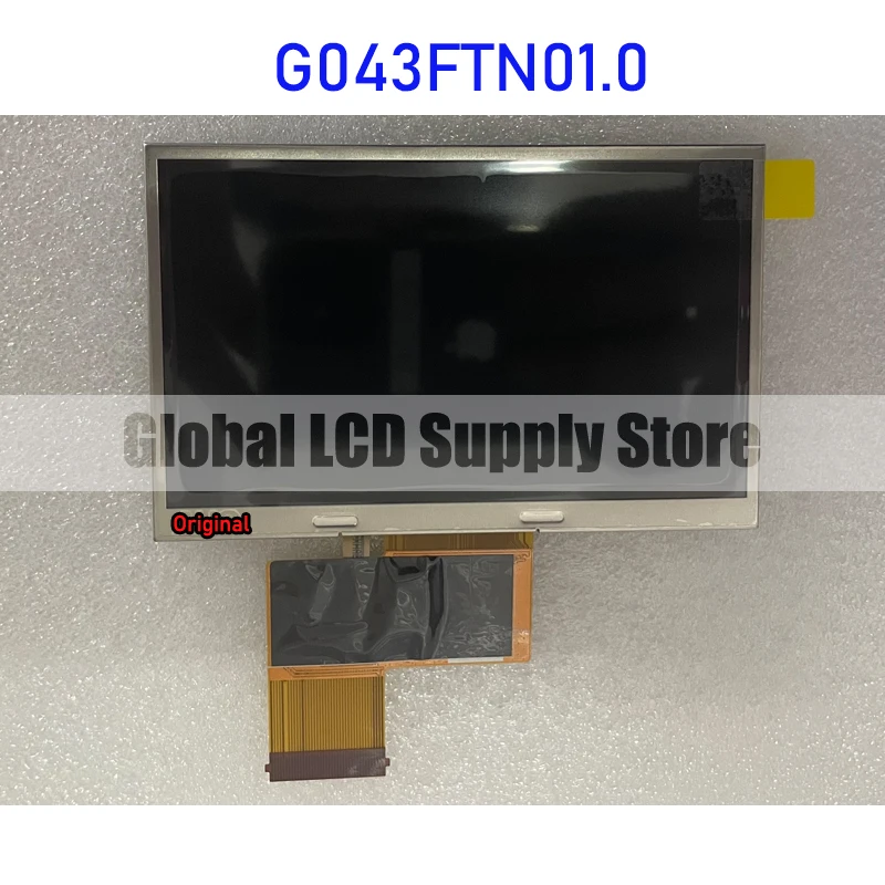 G043FTN01.0 4.3 Inch 480*272 LCD Display Screen Panel Original for Auo 40 Pins FPC Brand New Fully Tested