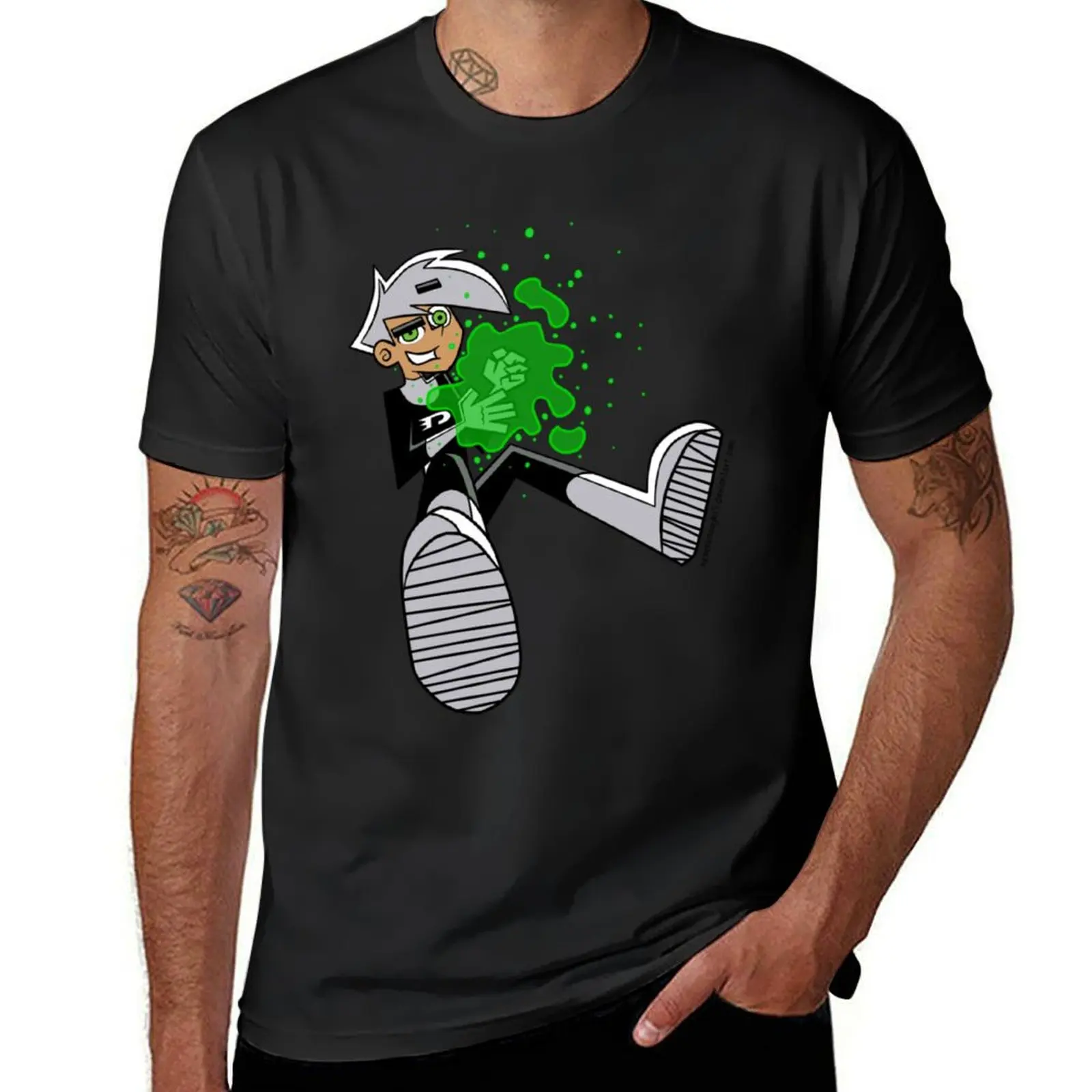 Danny Phantom Ectoplasm Essential . T-Shirt sports fans Short sleeve tee customizeds mens t shirts pack