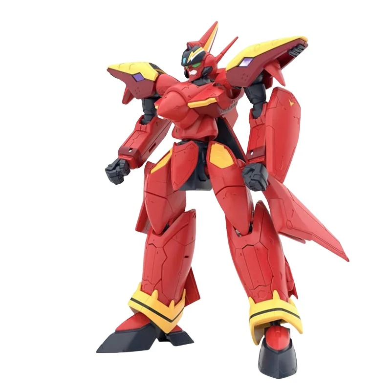 Pre Sale BANDAI Anime HG 1/100 VF-19 CUSTOM FIRE VALKYRIE WITH SOUND BOOSTER Assembly Plastic Model Kit Action Toys Figures Gift