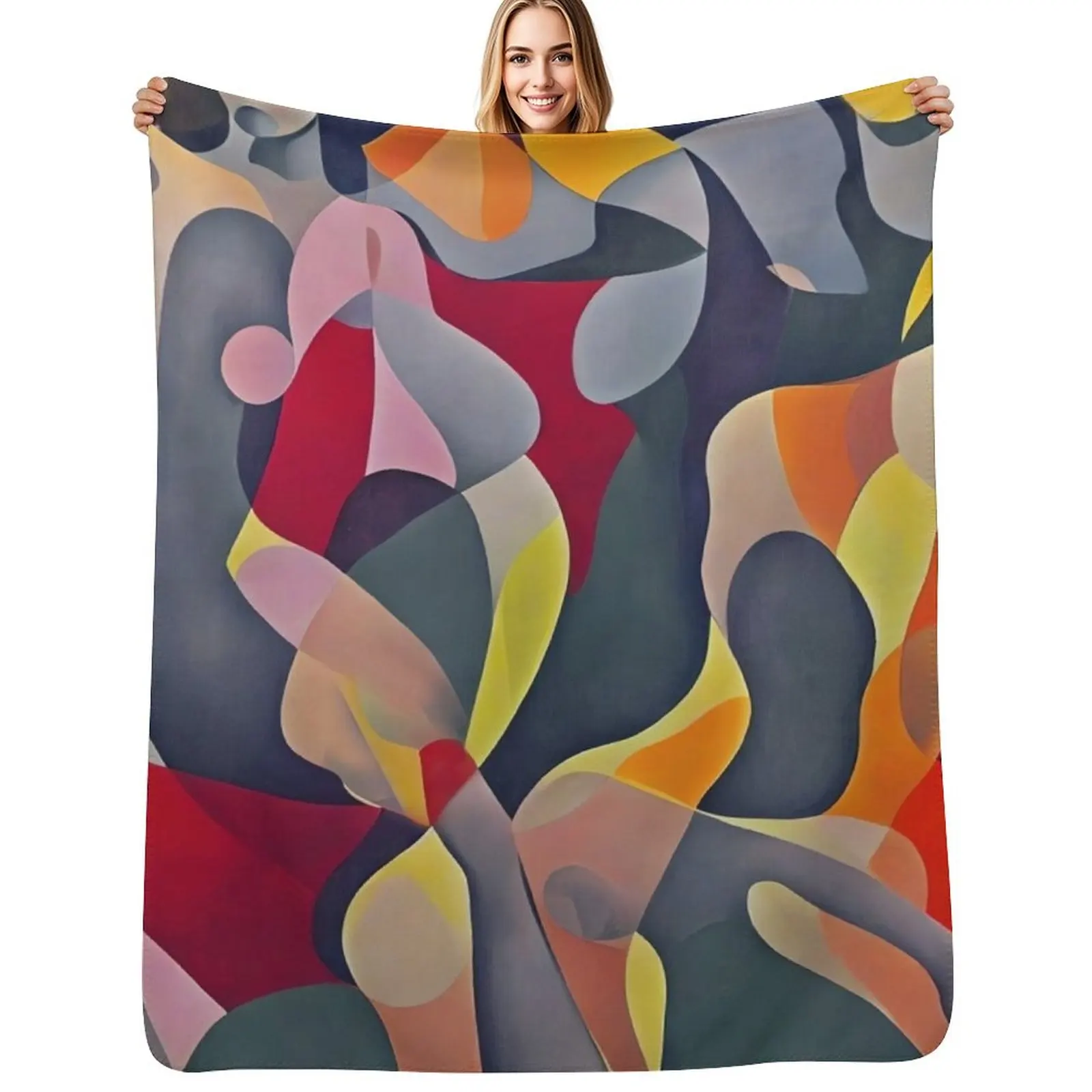 

Allure #5 Throw Blanket Soft Home Decor Blanket for Couch Bedroom