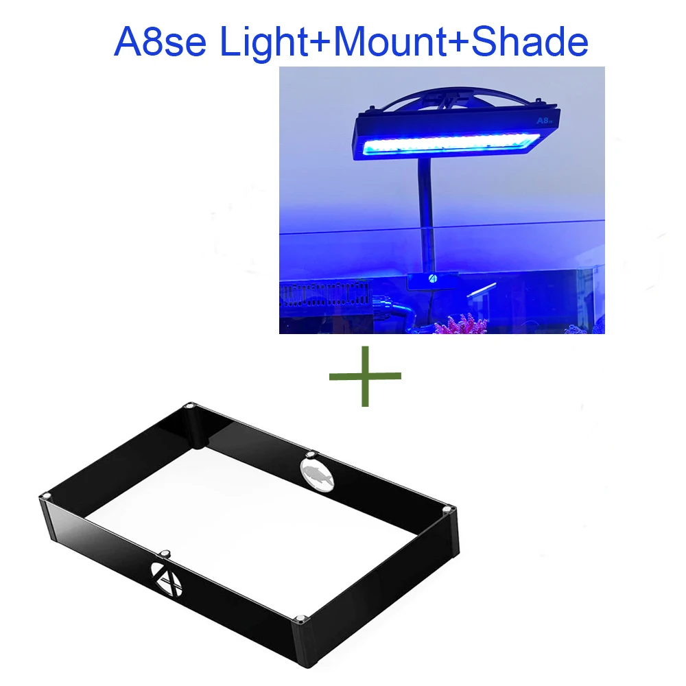 A8se II Max 240W volledig spectrum WiFi APP-gestuurd koraalrif Marine LED-aquariumlicht