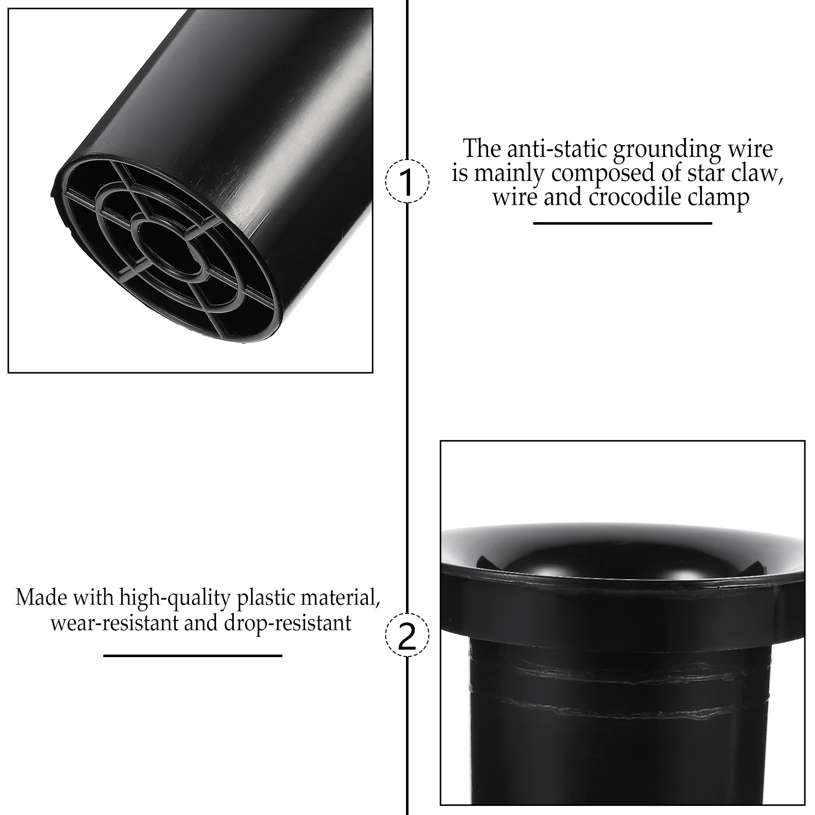 

Black Plastic Subwoofer Port Tube Replacement Hole Bass Reflex Tube Speaker Accessory For Home Car Speaker Cabinet Portable