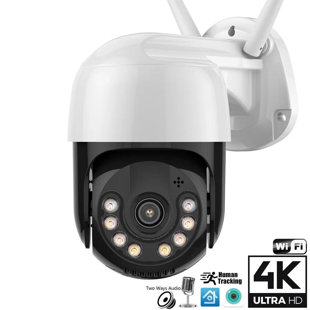 

New WIFI IP Camera 5MP PTZ Outdoor 1080P 4X Digital Zoom Wireless Security CCTV Camera 8MP 3MP Two Way Audio Cloud CCTV