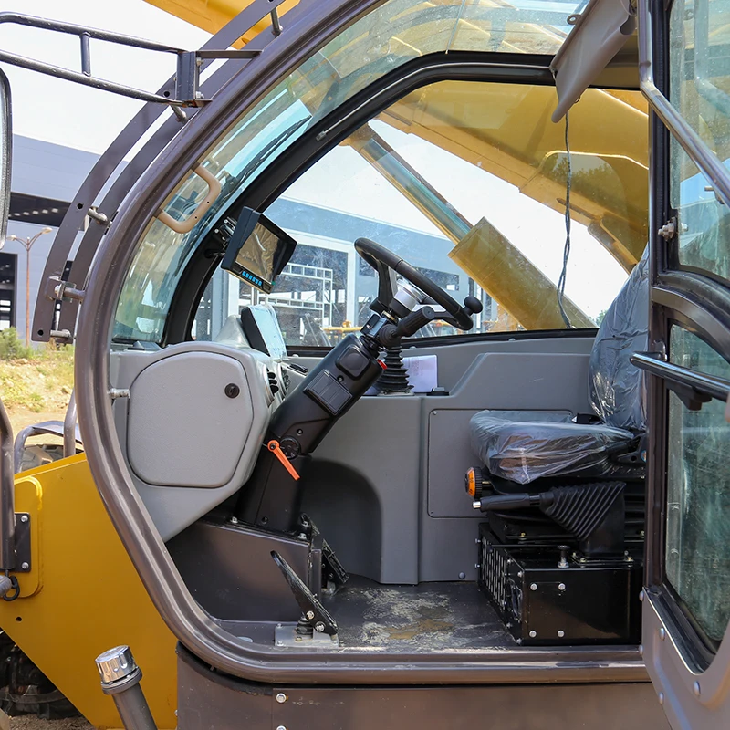 Compact Telehandler Forklift 1.5 Ton 2 Ton 3 Ton Diesel 4WD Boom Handler Telescopic Machine Price For Sale