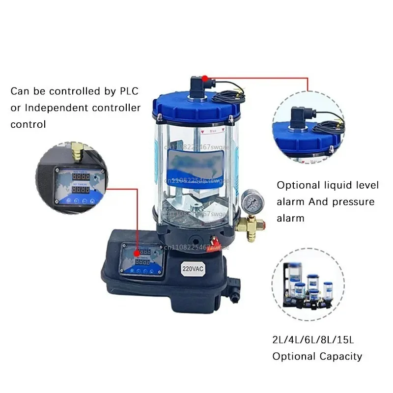 Oil Pump Electric Oiling MachineTimed and Quantitative Gease Pump Centralized Lubrication Electric Grease Pump Lubricating