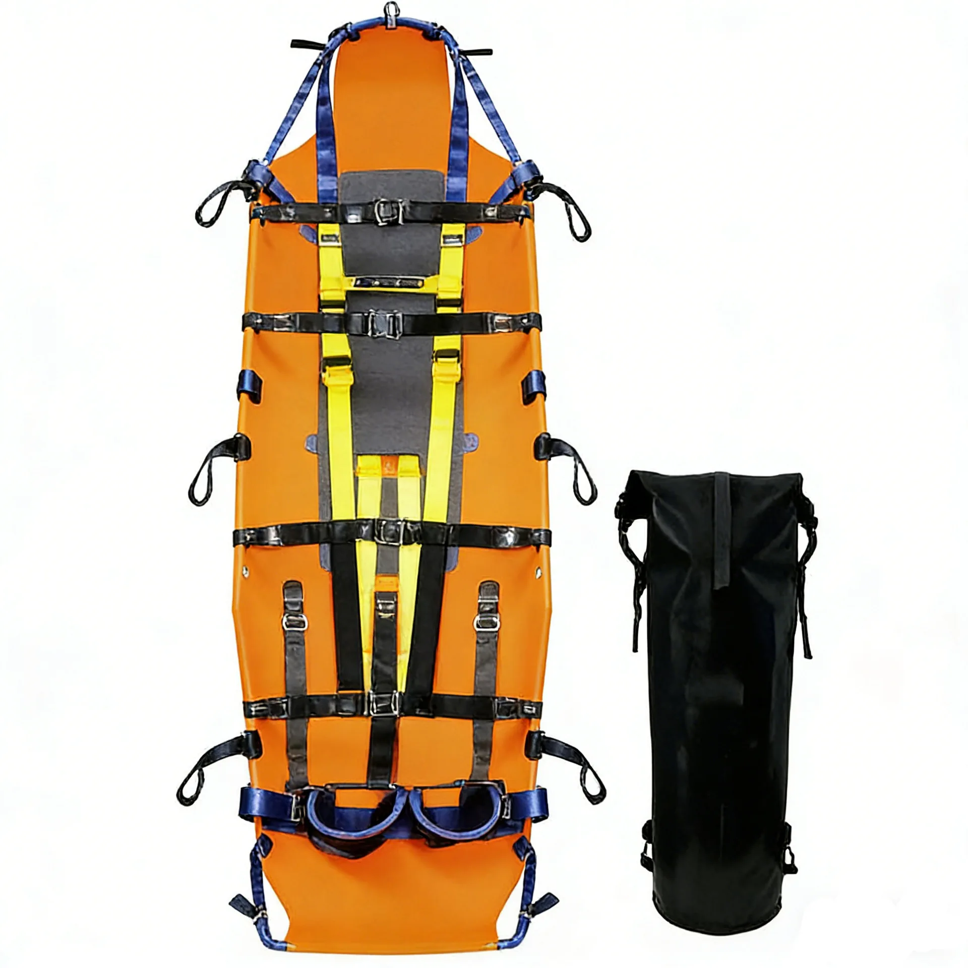 Outdoor mountaineering deep well first aid roll stretcher full package ultra-light stretcher light limb fixed folding stretcher