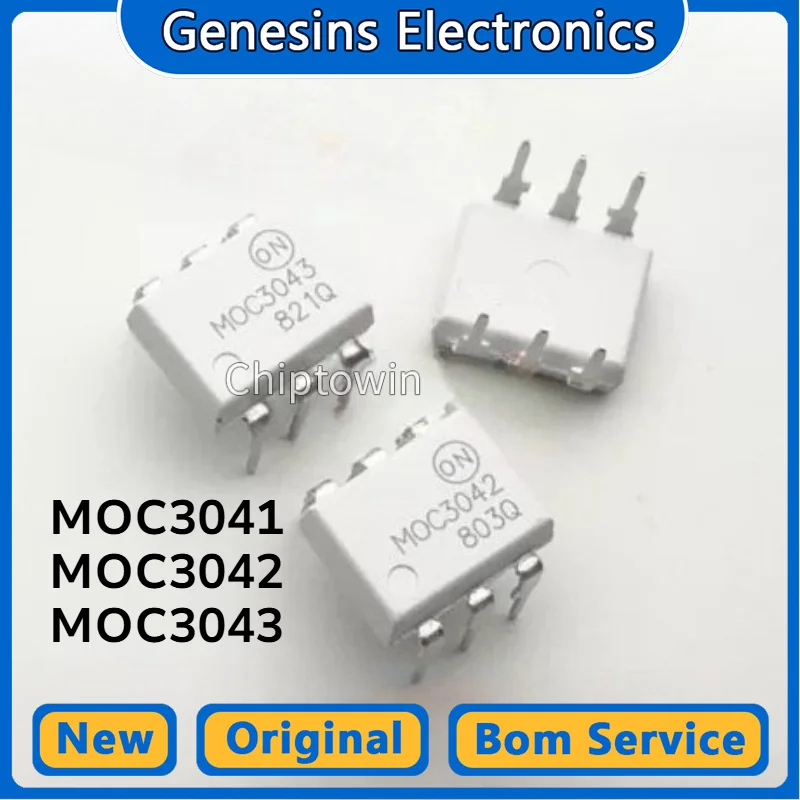 5/50/500 pcs Original MOC3041 MOC3043 MOC3042 M DIP-6 Bidirectional SCR Optocoupler WN7