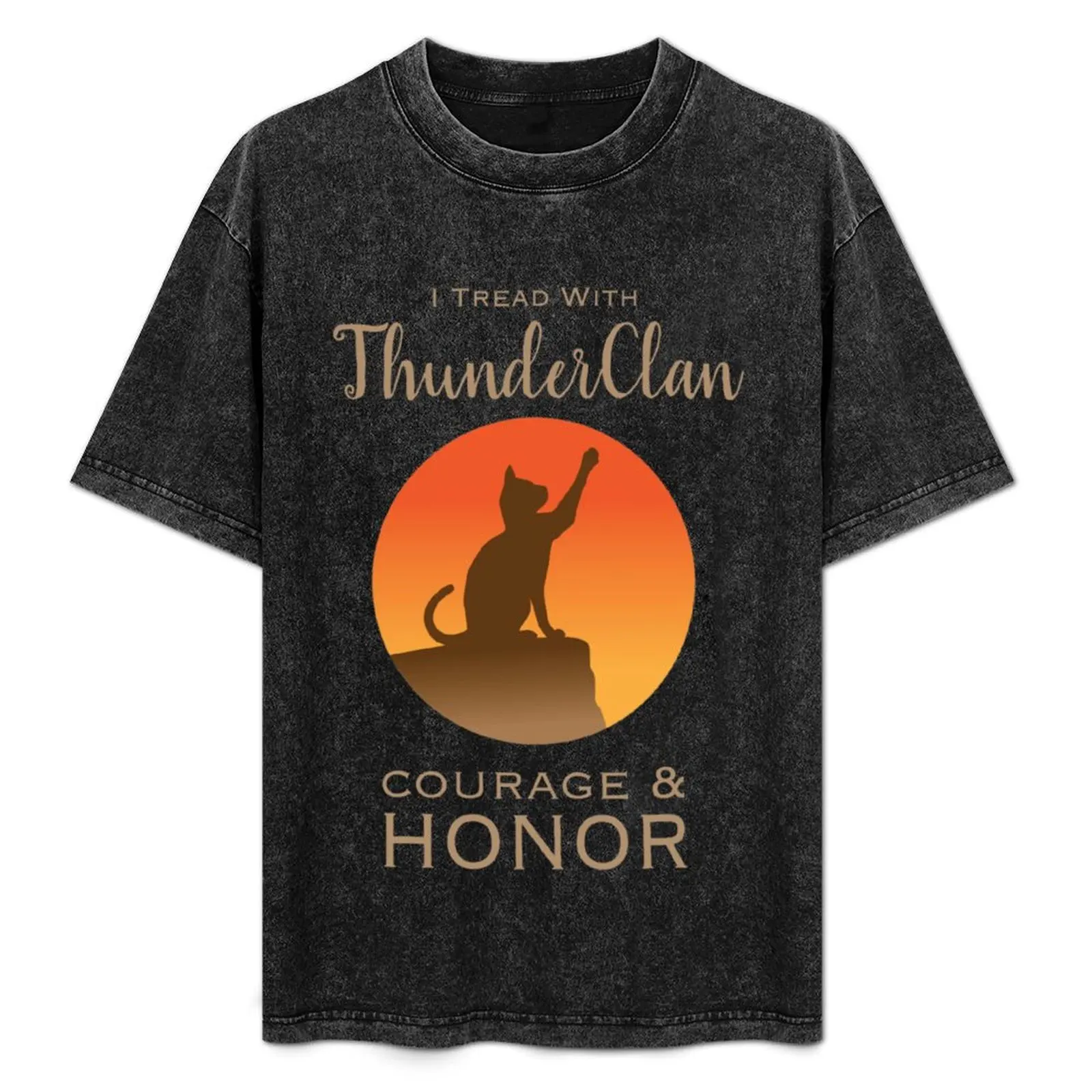 

ThunderClan Pride T-Shirt quick drying luxury clothing labubu vintage shirts men graphic