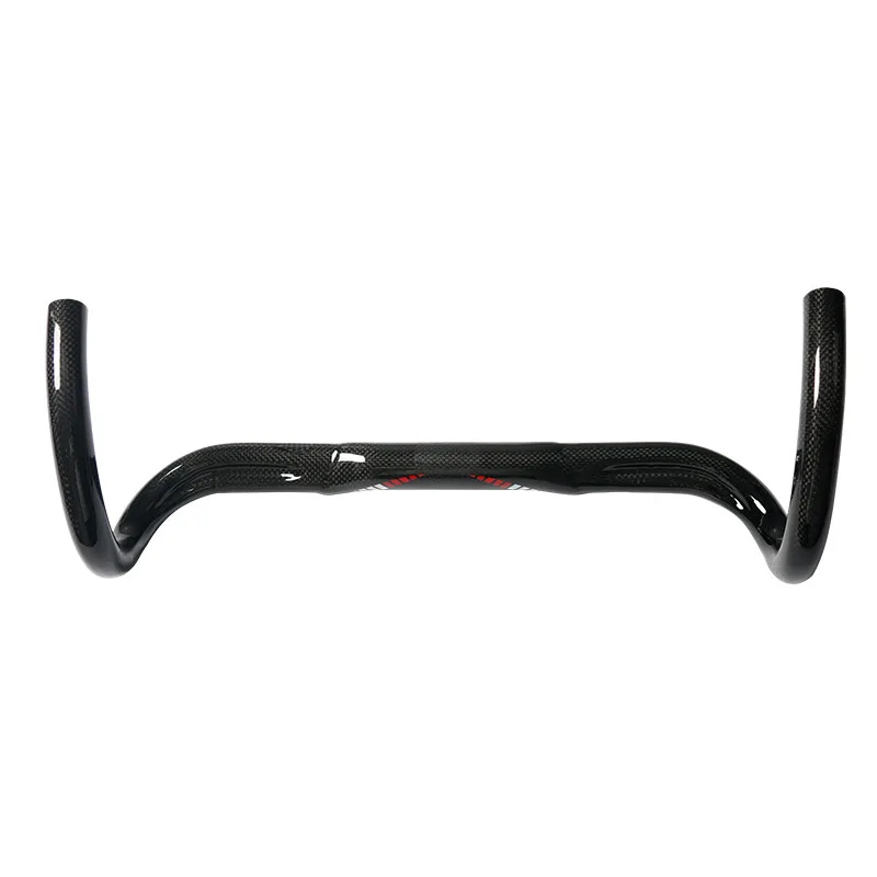 ASIACOM carbon handlebar carbono carretera steering-wheel 3K carbon road handlebar drop 123mm reach 77mm 31.8mm*38/ 40/42