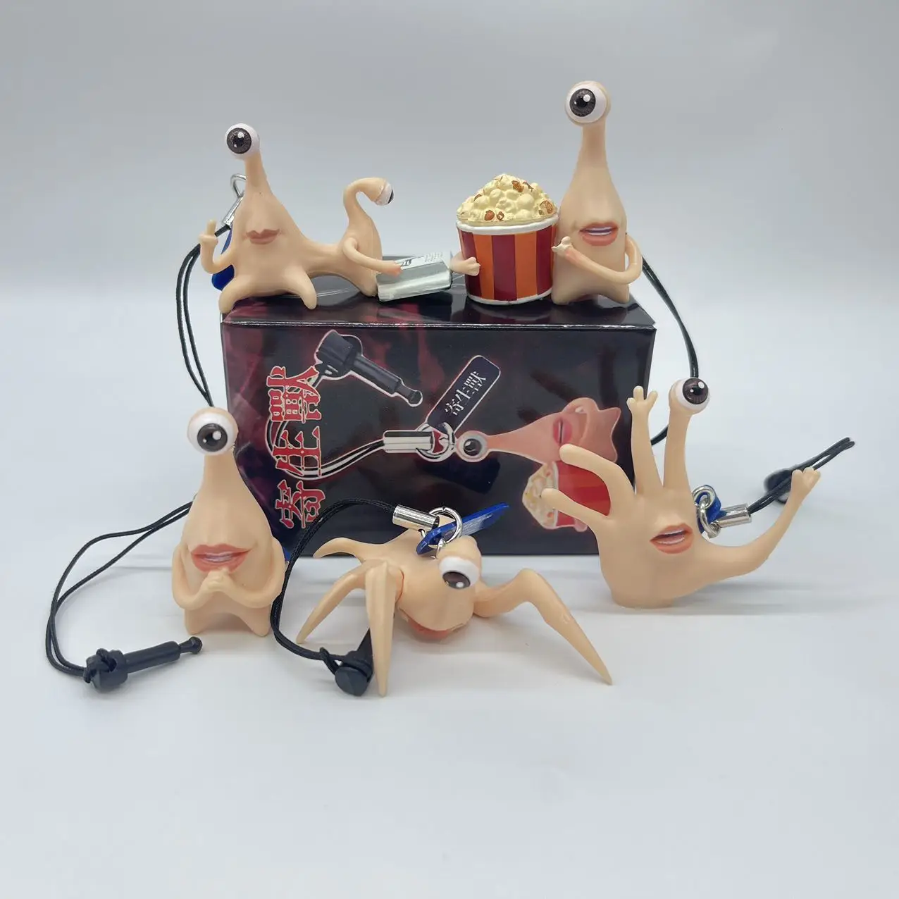 

5 шт./компл. Parasyte Miggy слепая коробка аниме Коллекционные мини-фигурки из ПВХ милые модели кукол детские модные игрушки подарок-сюрприз