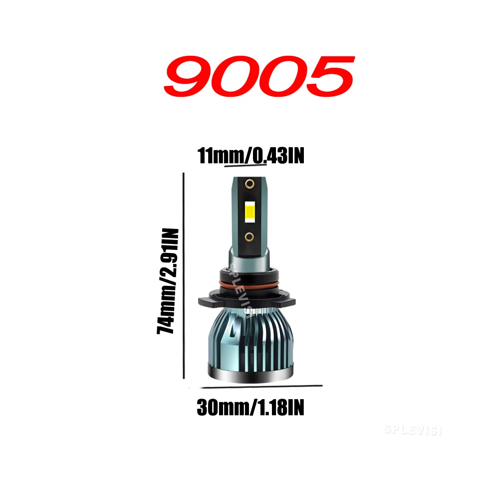 سهلة التركيب سطوع قوي مقاوم للماء 9005 المصباح LED عالية شعاع لنيسان ماكسيما 2008 2009 2010 2011 2012 2013 2014 #6