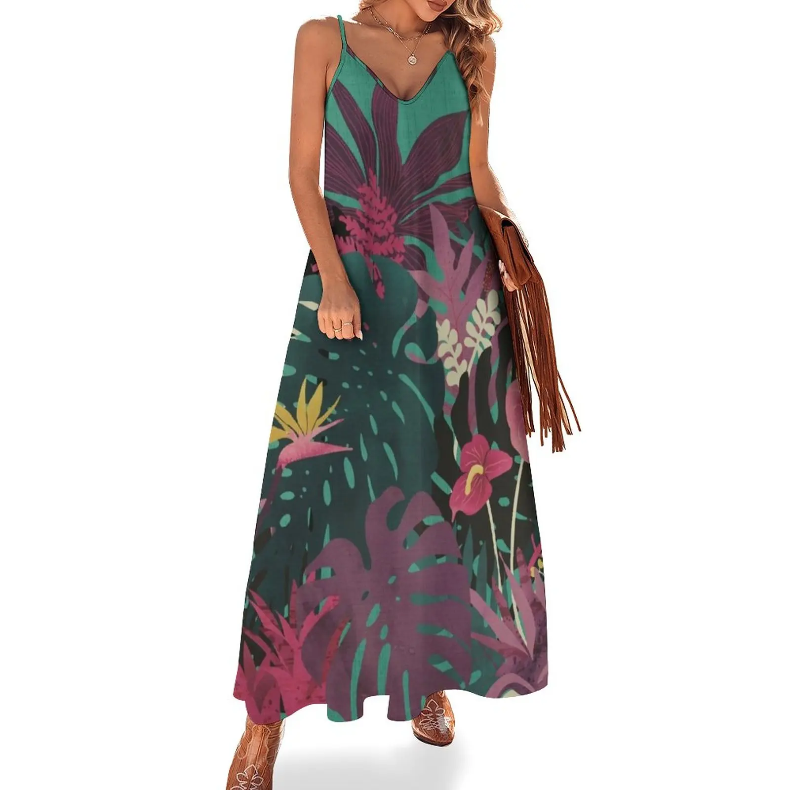 

Tropical Tendencies Sleeveless Dress Dress for pregnant women ladies dresses for special occasions