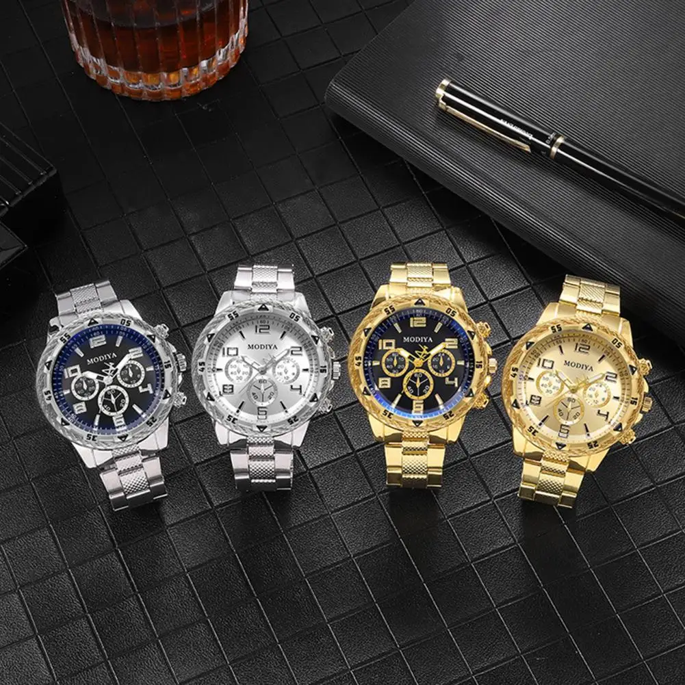 

Мужские деловые часы, модный арабский циферблат, стальной ремешок, мужские кварцевые часы, набор из нержавеющей стали, кварцевые наручные часы, ювелирные изделия, подарок