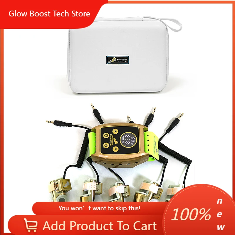 

NYEffective Finger Massager Fingers Electric Hand Massager Finger Massage Ring