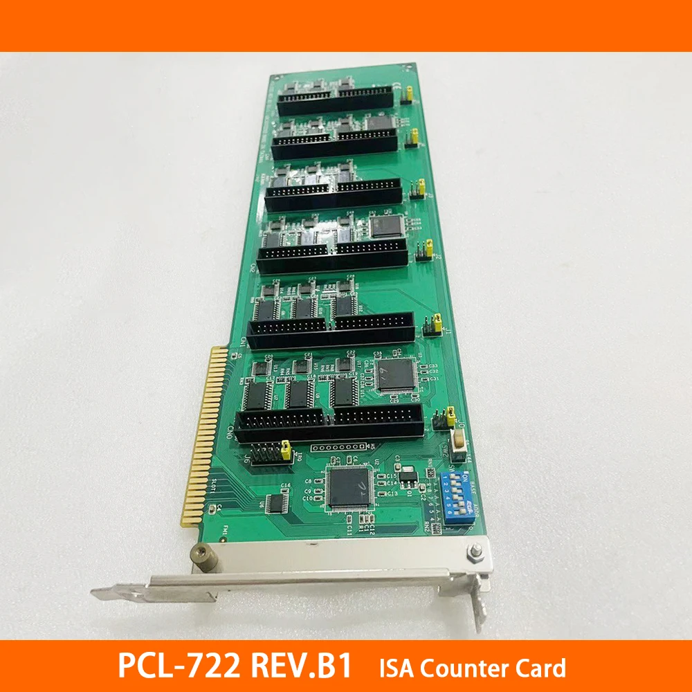 

For Advantech 144 Bit Digital I/O Card ISA Counter Card PCL-722 REV.B1