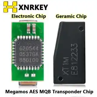 

XNRKEY Megamos AES MQB Transponder Chip For VW Auto Car Key MQB Chip for Fiat Audi VW Anti-Theft Chip