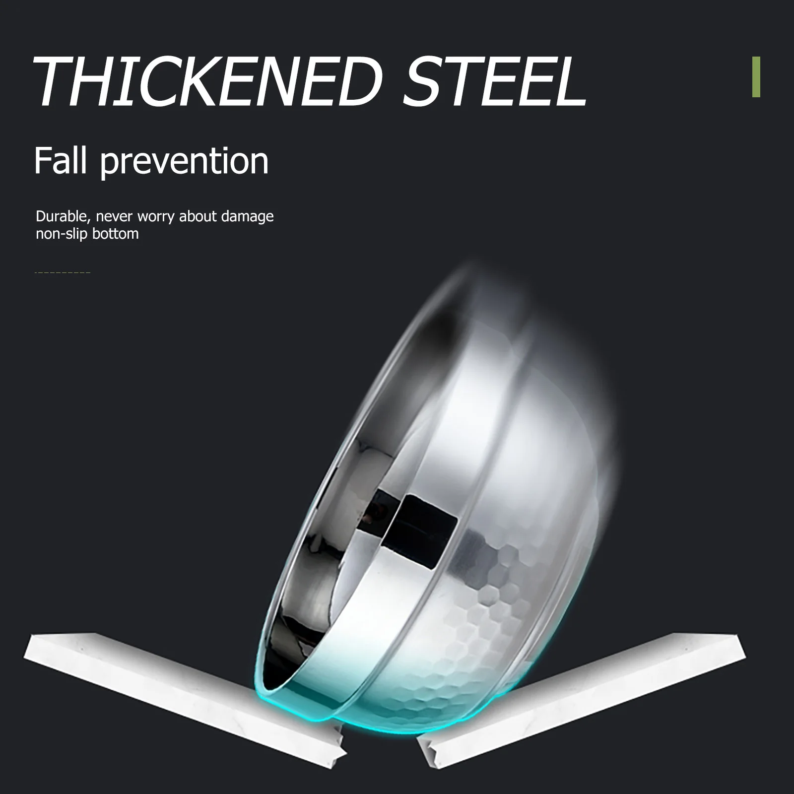 

2pcs Double Steel Bowl Soup Salad Storage Double Bowl Container Kitchenware Salad Container Baking Tray Silver