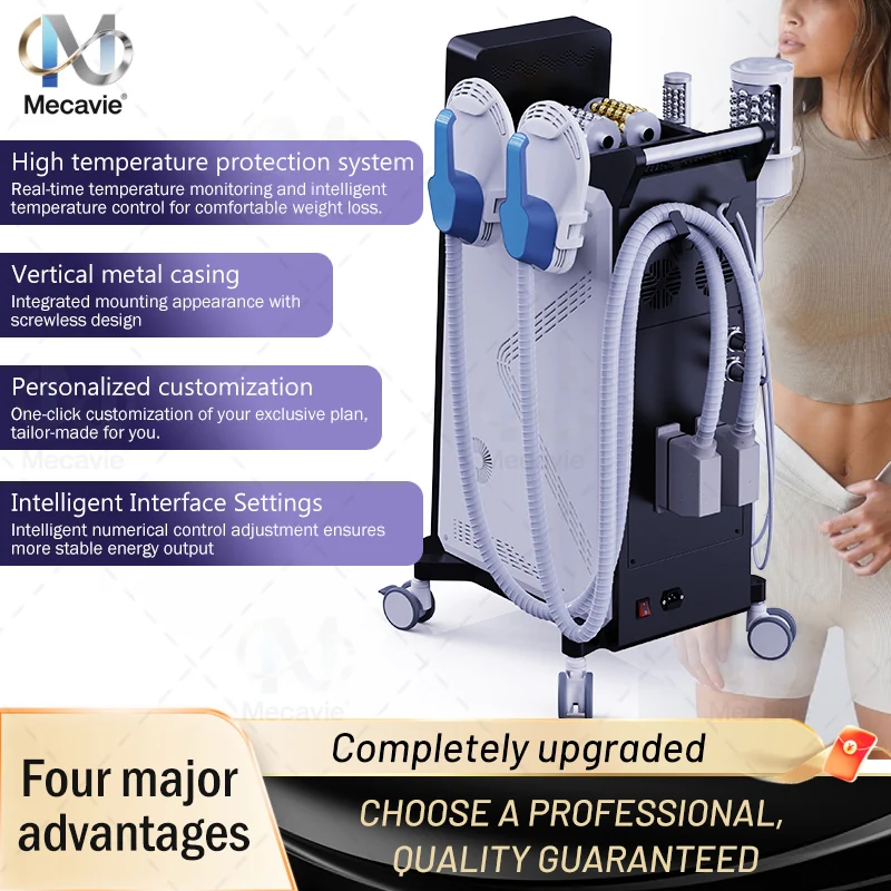 The Newly Upgraded EMS (Electrical Muscle Stimulation) Utilizes High-Energy Focused Electromagnetic Fields To Reshape Muscles An