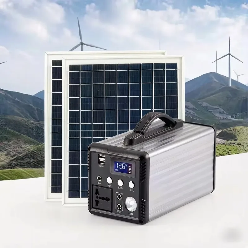 Multi-Function Portable Outdoor Power Station 110V 220V 300W 500W Backup Power
