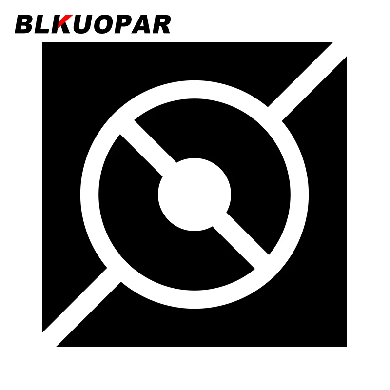 

BLKUOPAR for Abstract Car Stickers Sunscreen Creative Decals Scratch-Proof Car Accessories Windows Luggage Helmet Decor