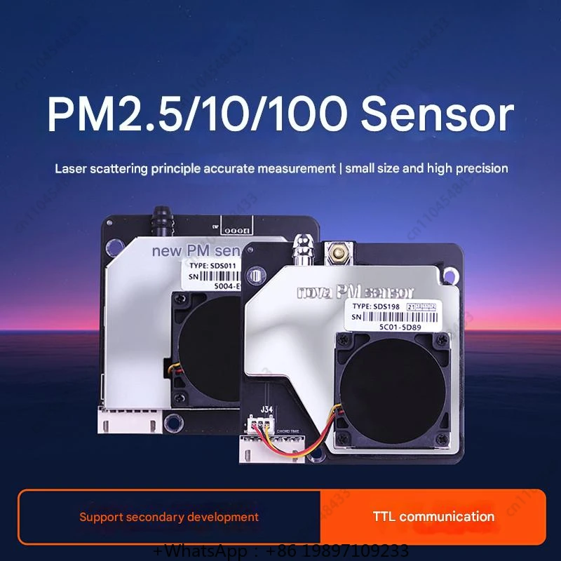 PM2.5/10/100 Particulate Matter Sensor Module TTL La Ser Air Quality Dust Detection Fresh Air Purification