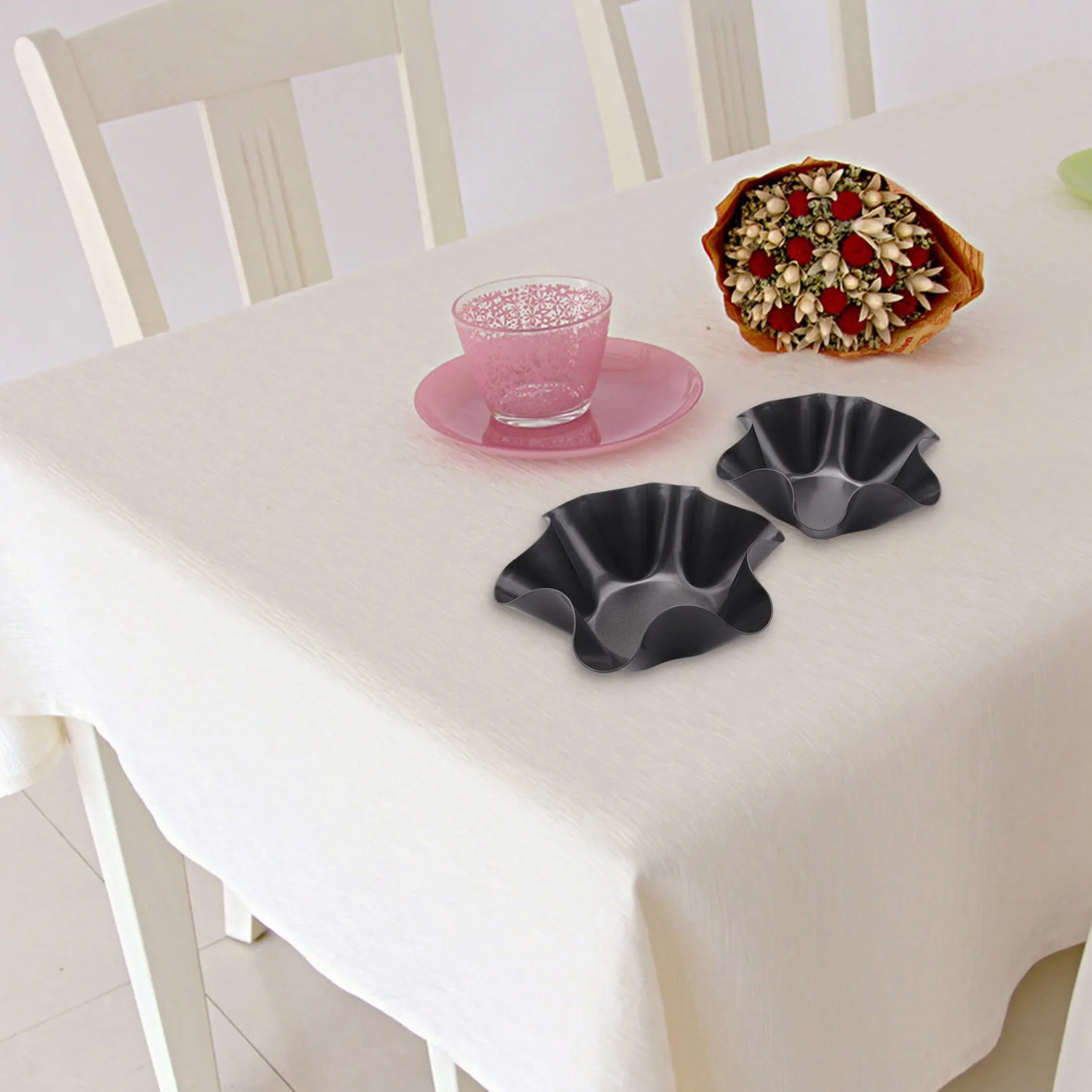 

Набор из 8 форм для тортильи A77I: идеальные антипригарные формы для тортильи, тацуко и салатов