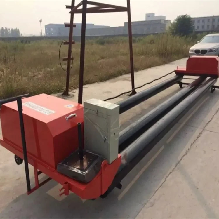 Pavement paver, deck paver, roller leveling of pavement paver with stranded dragon