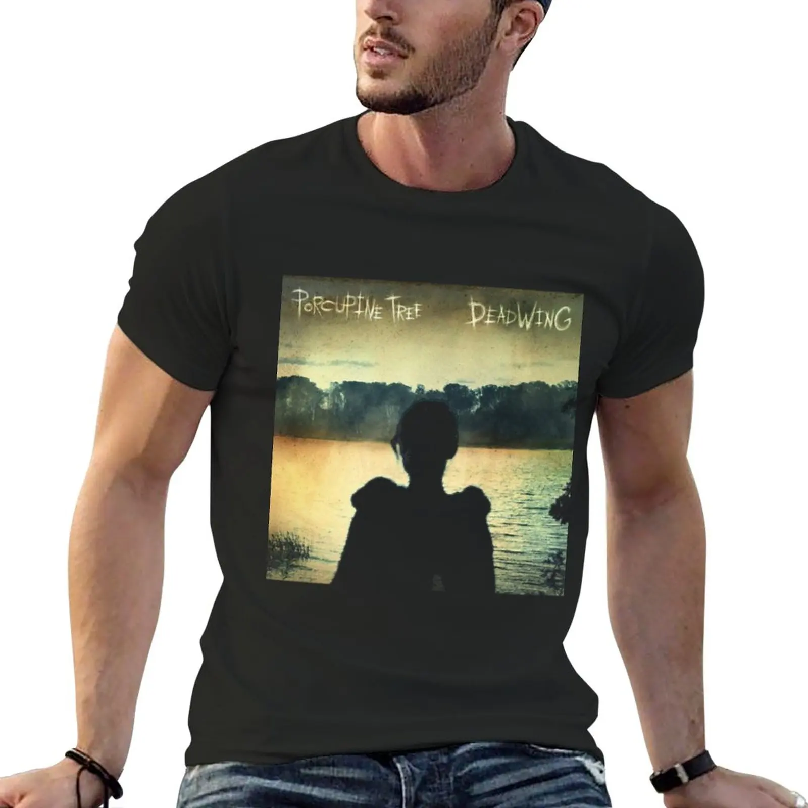 New Gifts For Music Fans Porcupine Tree Vintage Retro T-Shirt Anime t-shirt summer clothes custom t shirt black t-shirts for men