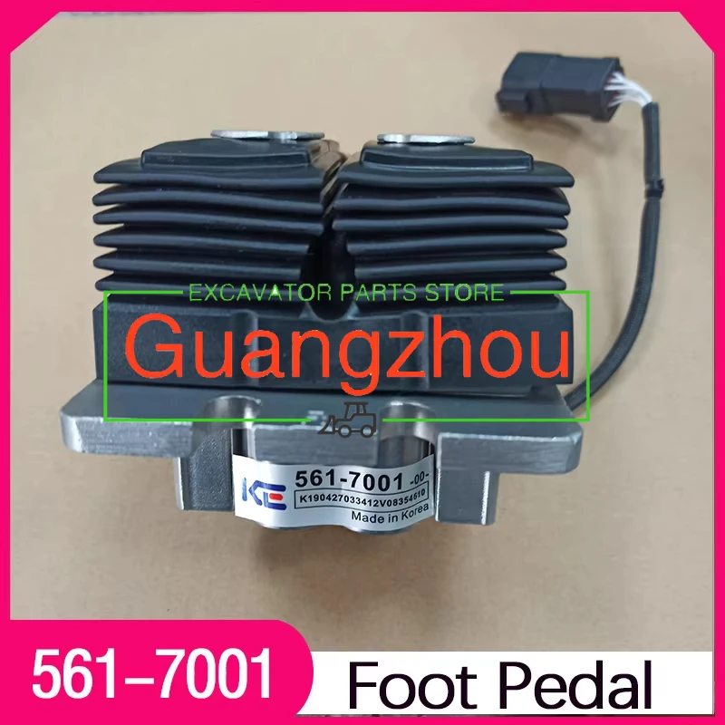 for CATE307.5 E320D E323D E320GC E323G E330GC E336GC Diesel Parts Pilot Valve 561-7001 561-7001 5617001 Control Foot Pedal