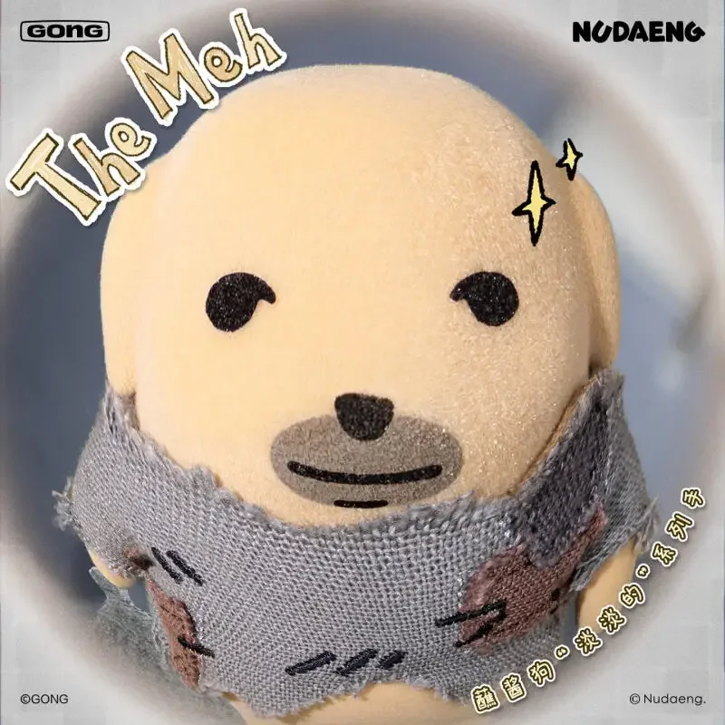POPMART GONG Nudaeng The Meh Series Plush Genuine Blind Box Toy Mystery Box Doll Guess Bag Collection Action Figure Gift