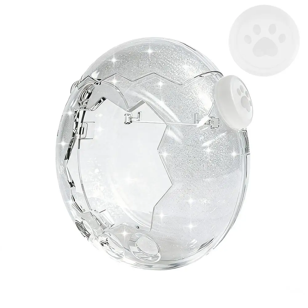 for Tamagotchi Paradise Transparent Glitter Protective Case Shockproof Soft Shell Cover for Paradise Electronic Pet Machine