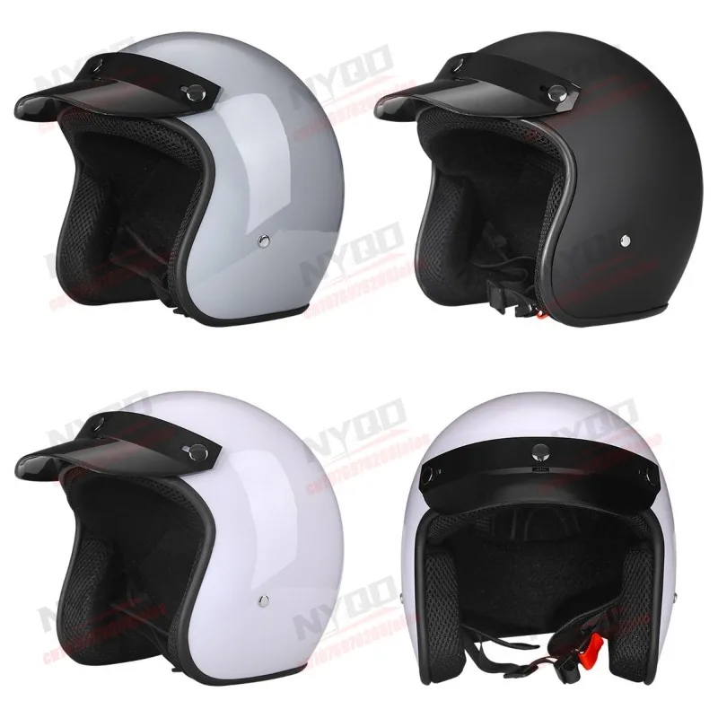 Motorcycle Riding Helmet Safe Comfortable High-quality Men's and Women's Four Season Universal Half Helmet