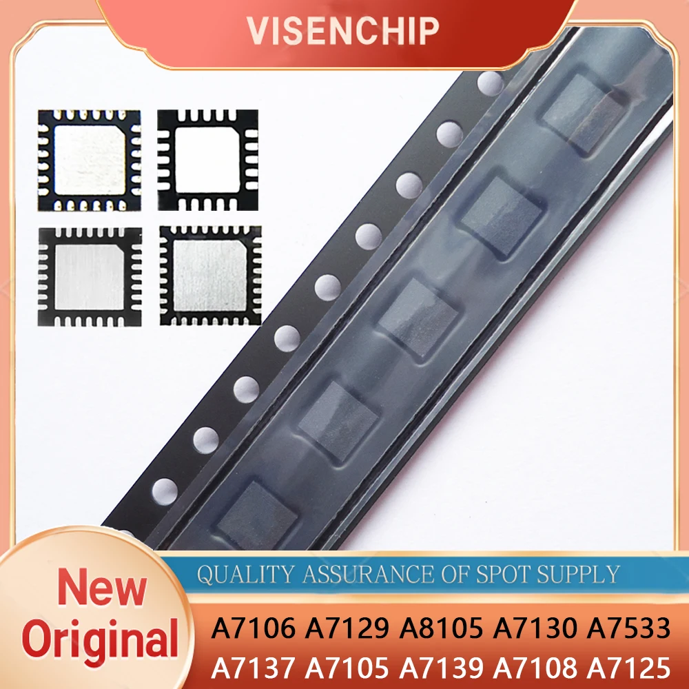5 piezas nuevo Original A7105 A7106 A7108 A7125 A7129 A7130 A7137 A7139 A7533 A8105 A71X05AQFI A71X06AQFI A71X08AQFI A71X25AQFI QFN