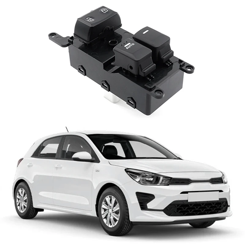 Eletric Power Window Control Switch For Kia Rio 2 Door 2014-2017 93570-1W040 935701W040 Front Left Driver Side Accessories