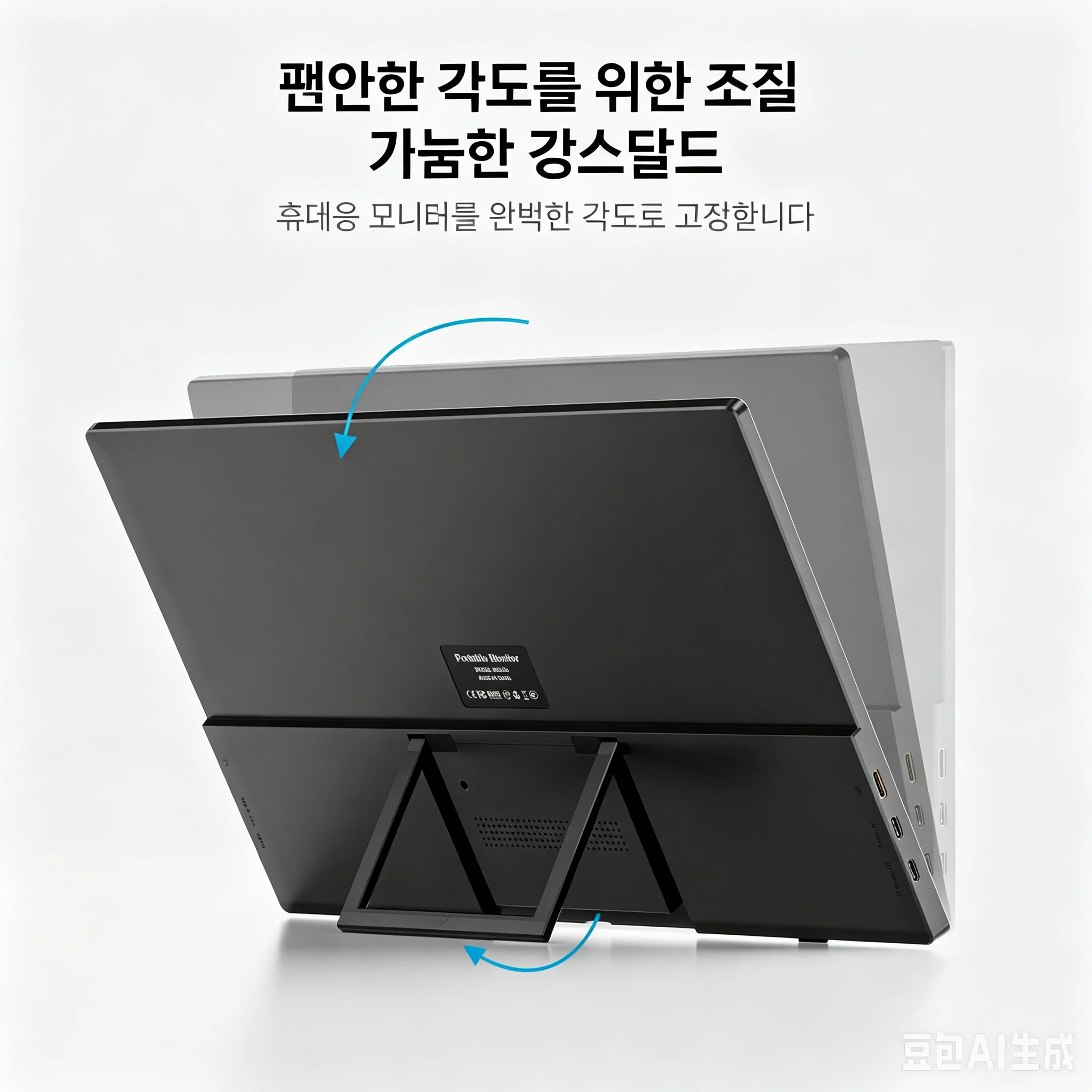 휴대폰 노트북용 15.6인치 외부 화면 확장기 스위치 게임 플러그 앤 플레이 Macbook Chrome 두 번째 모니터용 휴대용 모니터