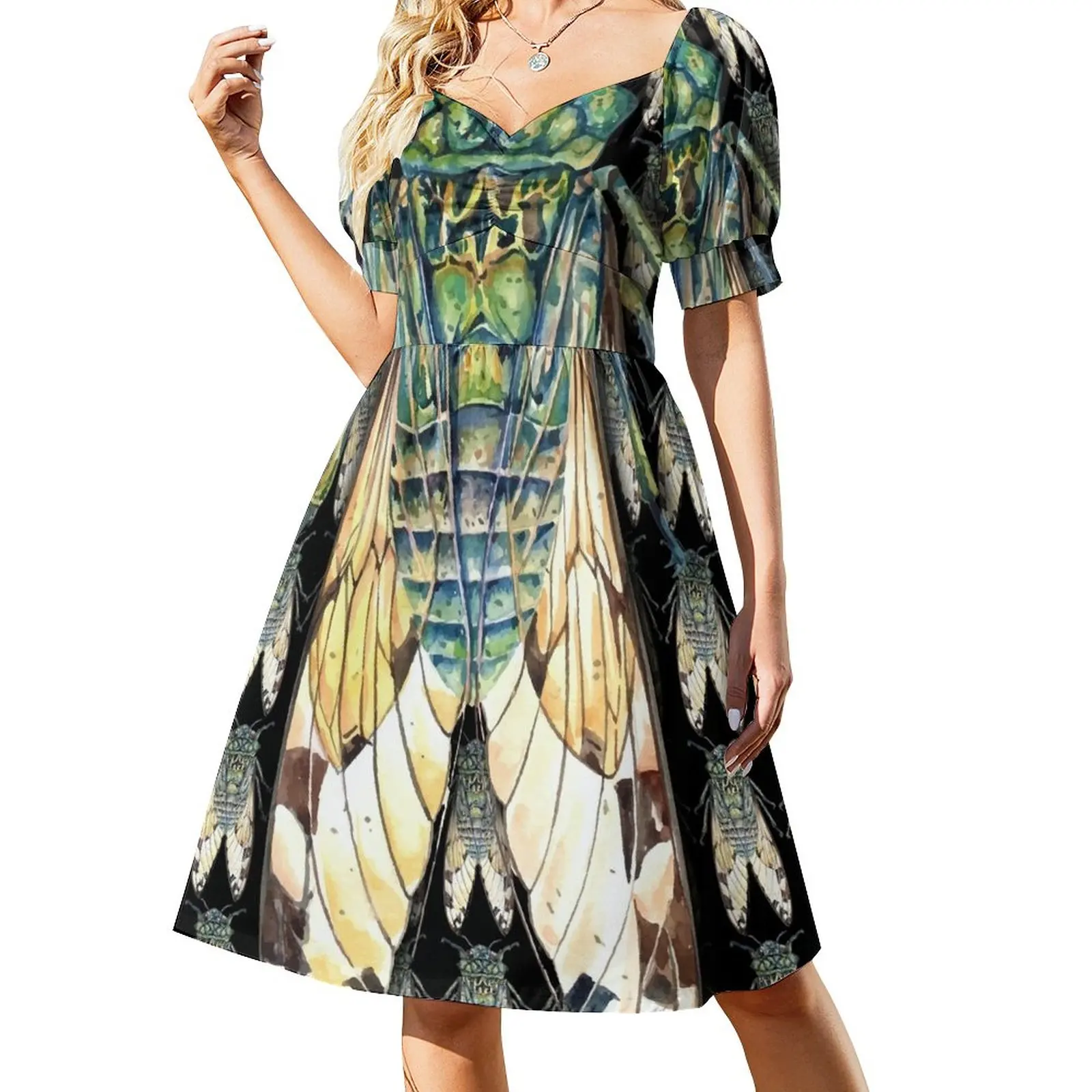 

Cicada Eastern Brood X Reemergence / Insect 17 Years Bugs 3 Dress elegant women's dresses for wedding Female clothing