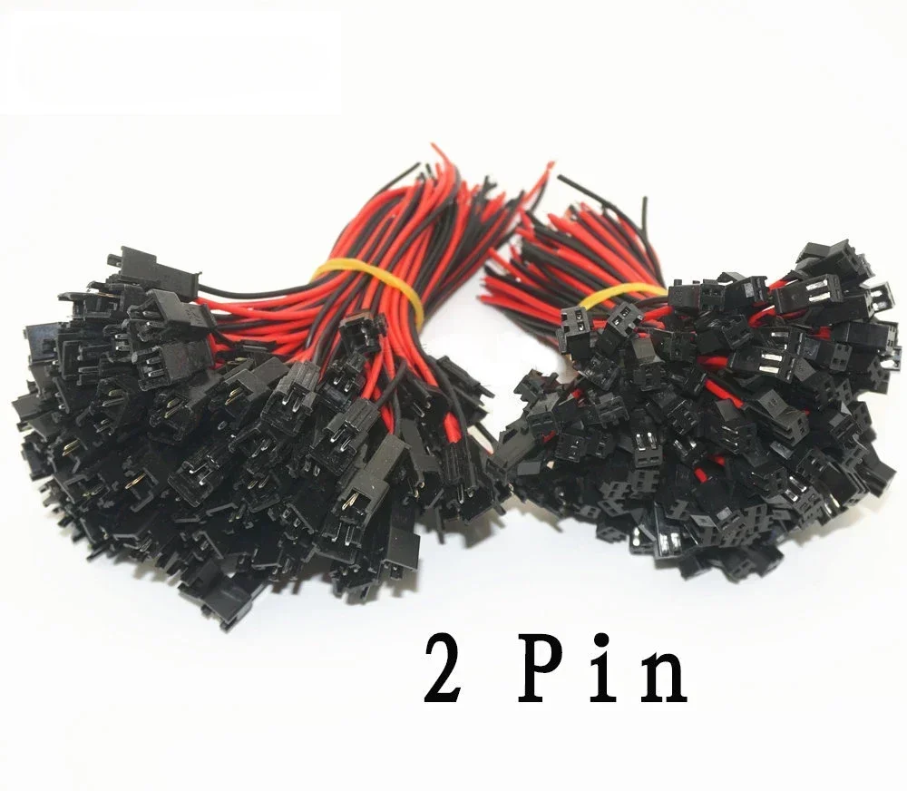 2pin 3pin 4pin 5pin 6pin Male/Female JST SM 2 3 4 5 6pin Plug Connector Wire and Cable for Led Strip Light Drivers